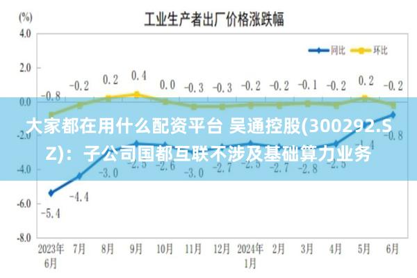 大家都在用什么配资平台 吴通控股(300292.SZ)：子公司国都互联不涉及基础