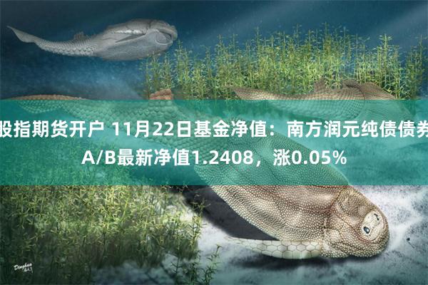 股指期货开户 11月22日基金净值：南方润元纯债债券A/B最新净值1.2408，